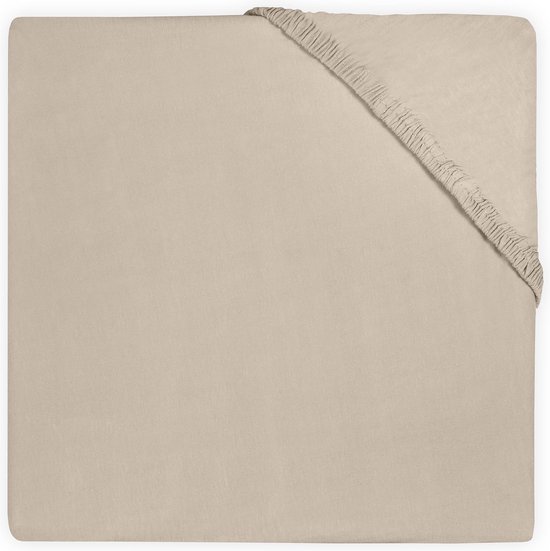 Hoeslaken Jersey 60x120cm - Nougat - 2 Stuks - afbeelding 4