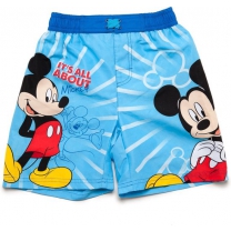 Mickey Mouse Jongens Zwemshort - lichtblauw - Maat 128