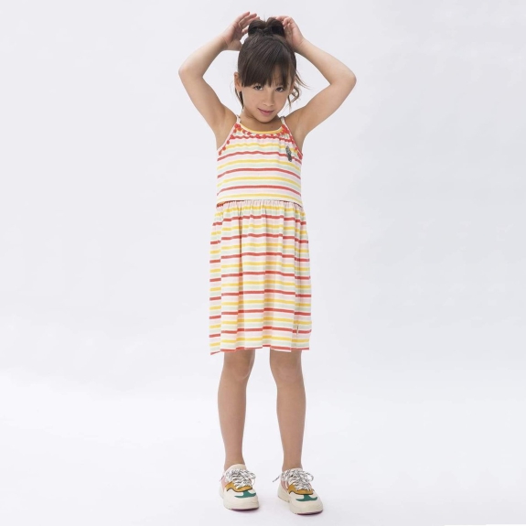 Tumble 'N Dry Jurk Clarksburg Hot Coral - Maat 116