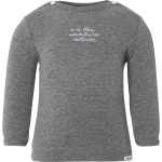 Tee ls Puck Text - Anthracite Melange - Maat 62 Tee ls Puck Text - Anthracite Melange - Maat 62