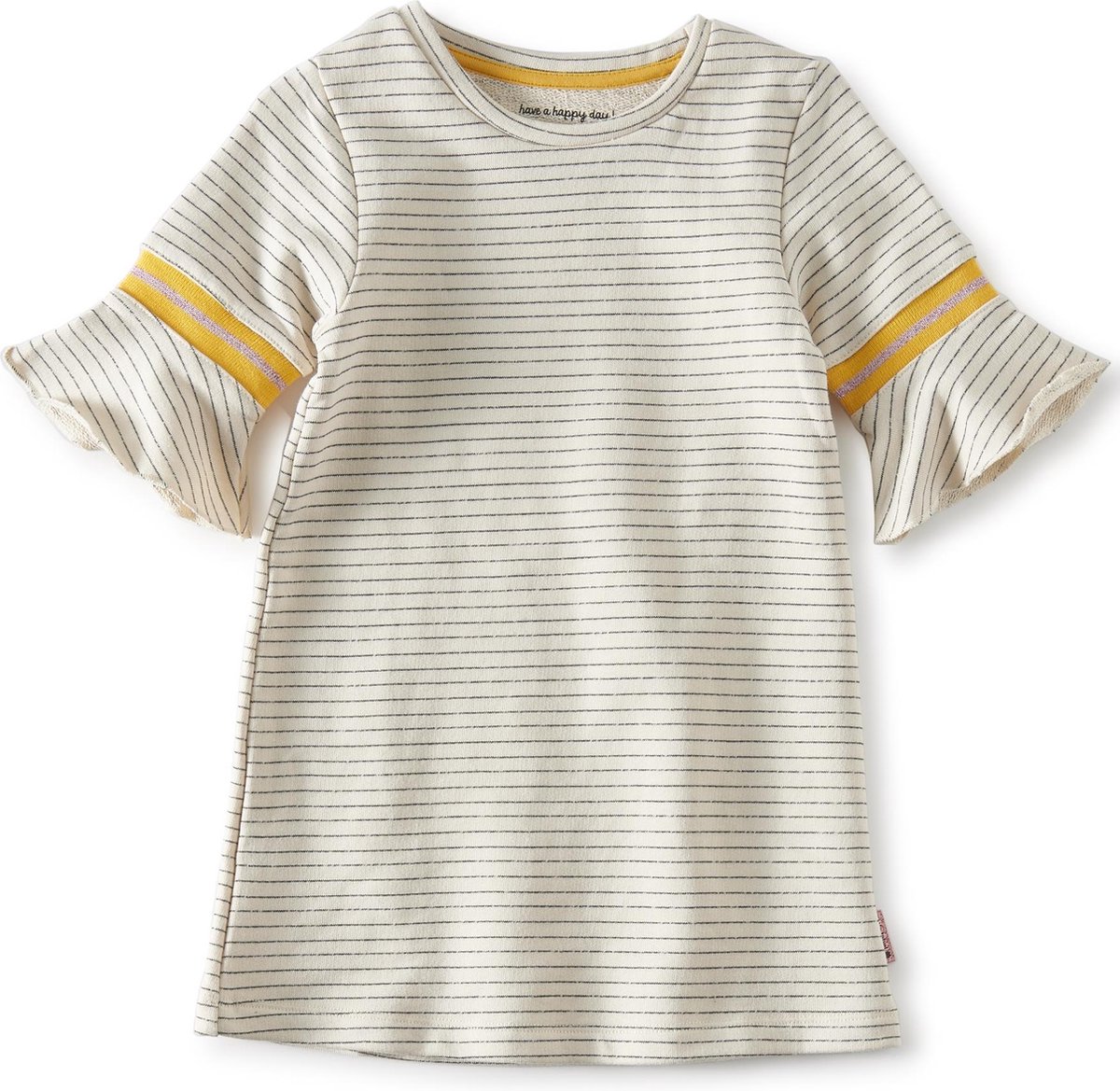 Meisjes Jurk - beige - Maat 98