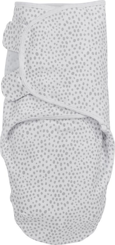 Swaddle Inbakerdoek 0-3 mnd - Cheetah light grey