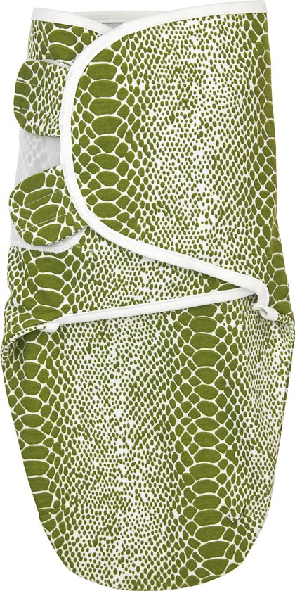 Swaddle Inbakerdoek 0-3 mnd - Snake avocado