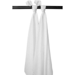 hydrofiele swaddles 2-pack - Uni wit hydrofiele swaddles 2-pack - Uni wit