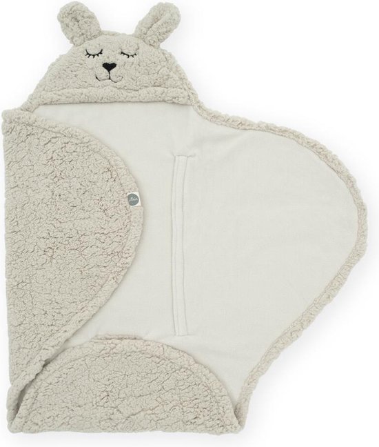 Wikkeldeken Bunny 100x105cm - Nougat