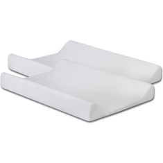 Jollein Aankleedkussenhoes Badstof 50x70cm - Wit (2pack)