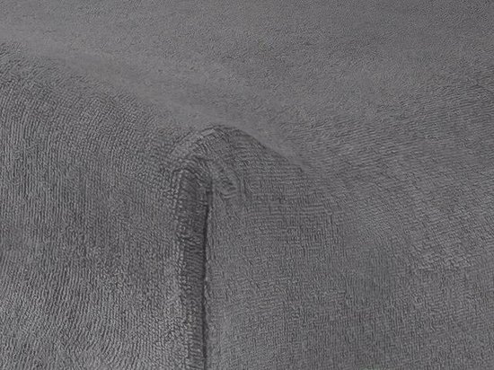 Waskussenhoes badstof 50x70cm Storm grey (2pack) - afbeelding 2