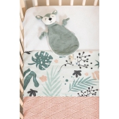 Knuffeldoekje Deer ash green