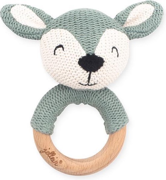 Bijtring Ø 7cm Deer ash green