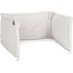 River knit Box/bedbumper 35x180cm cream white