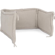 Jollein Bliss knit Box/bedbumper 35x180cm nougat