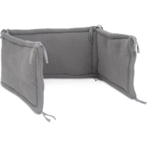 Jollein Box/Bedomrander 35x180 Bliss Knit - Storm Grey