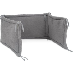 Jollein Box/Bedomrander 35x180 Bliss Knit - Storm Grey