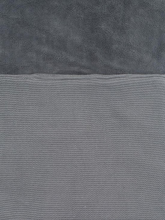 Voetenzak Basic Knit - Groep 0+  - Stone Grey - afbeelding 3