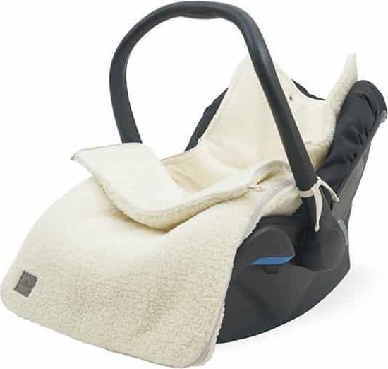 Jollein Voetenzak Teddy - groep 0+ - 3/5 punts - cream white Jollein Voetenzak Teddy - groep 0+ - 3/5 punts - cream white