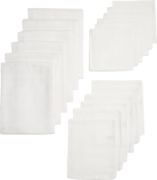 Hydrofiel starterset - Uni wit 18 pack