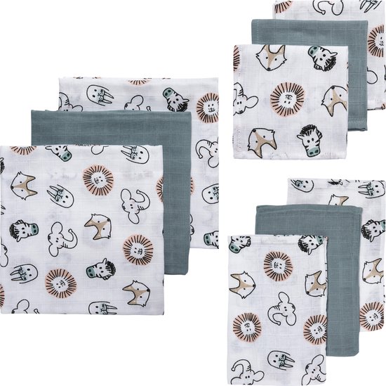hydrofiel Luier starterset - Animal - 9-pack