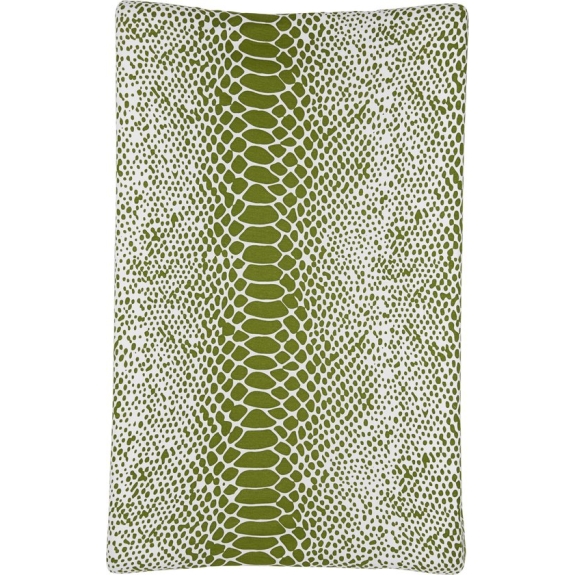 Meyco aankleedkussenhoes Snake - avocado