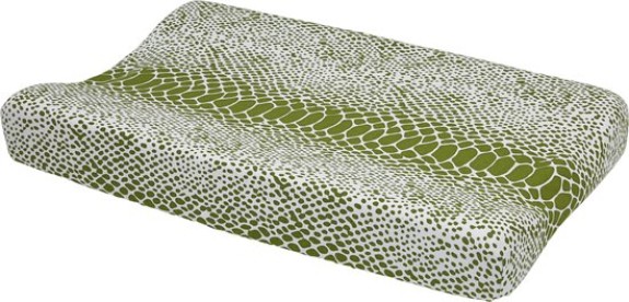 Meyco aankleedkussenhoes Snake - avocado