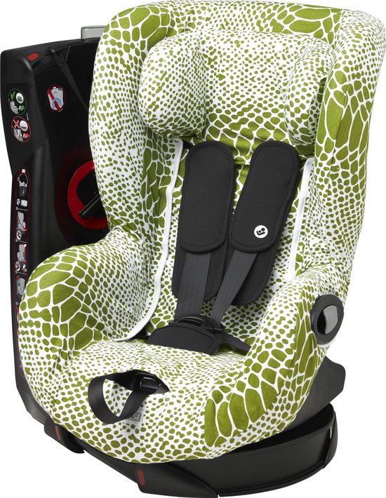 autostoelhoes Snake - avocado - groep 1 met hoofds - afbeelding 2