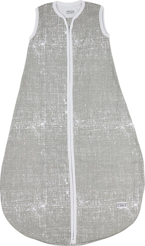 babyslaapzak rond Fine Lines - Grijs - 74