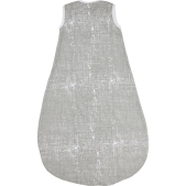 Meyco babyslaapzak rond Fine Lines - Grijs - 74
