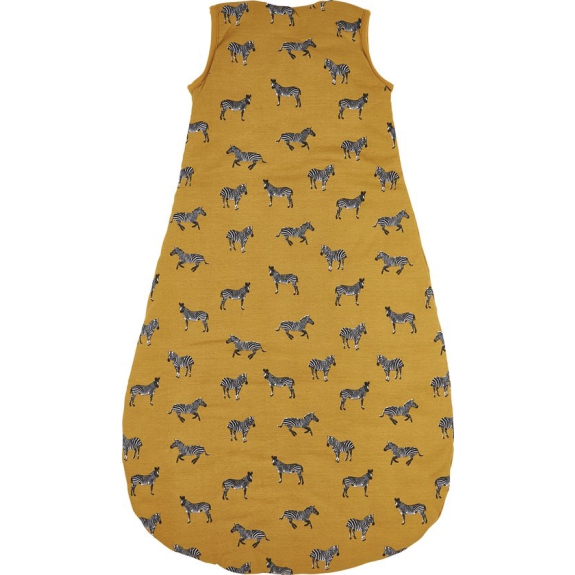 Meyco babyslaapzak rond gevoerd  Zebra animal - Honey go