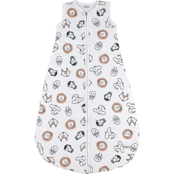Meyco babyslaapzak rond gevoerd  Animal - 62