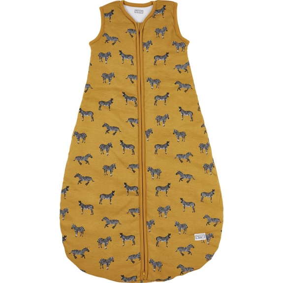 Meyco babyslaapzak rond gevoerd  Zebra animal - Honey go
