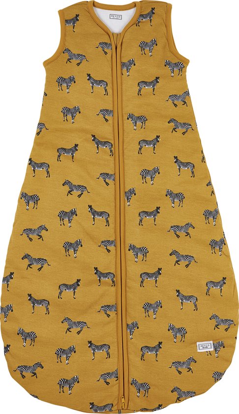babyslaapzak rond gevoerd Zebra animal Honey gold 86