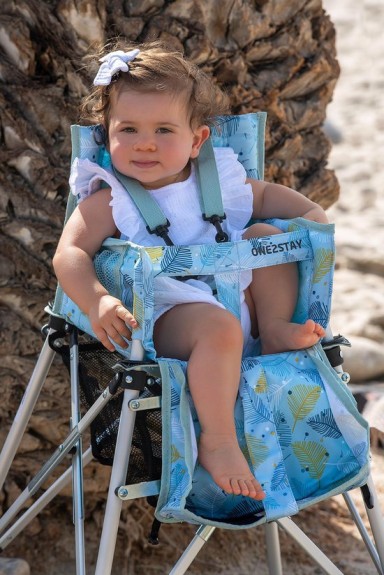 One2Stay Basic+, Opvouwbare Kinderstoel met 5 punts veil