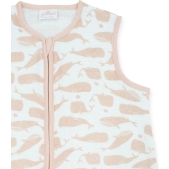 Jollein Whales Slaapzak zomer 70cm hydrofiel pale pink