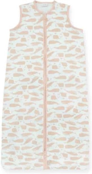 Jollein Whales Slaapzak zomer 90cm hydrofiel pale pink