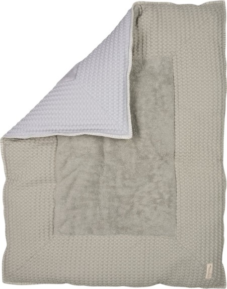 Koeka - Boxkleed wafel Amsterdam 80x100cm - Olive Green