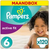 Pampers Active Fit - Maat 6 (Extra Large) 15+ kg - Maand