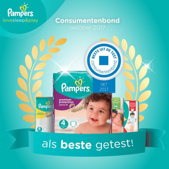 Pampers Active Fit - Maat 6 (Extra Large) 15+ kg - Maand