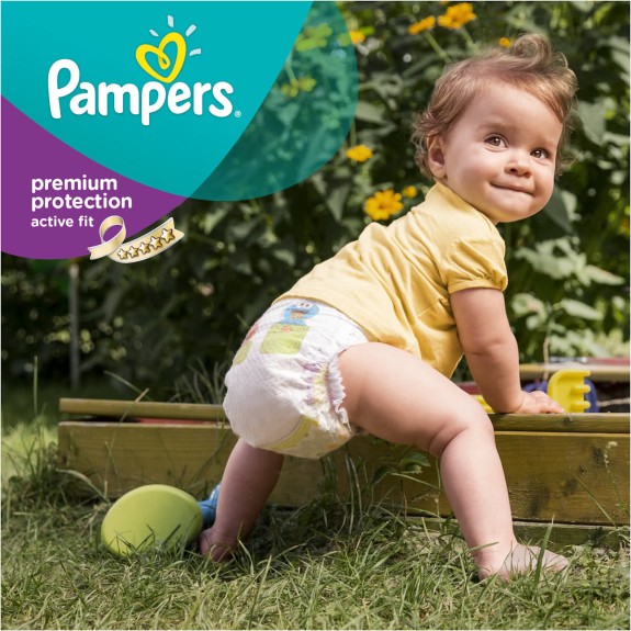 Pampers Active Fit - Maat 6 (Extra Large) 15+ kg - Maand