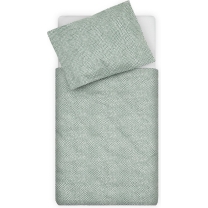 Jollein Overtrek en sloop 100x140cm Snake ash green