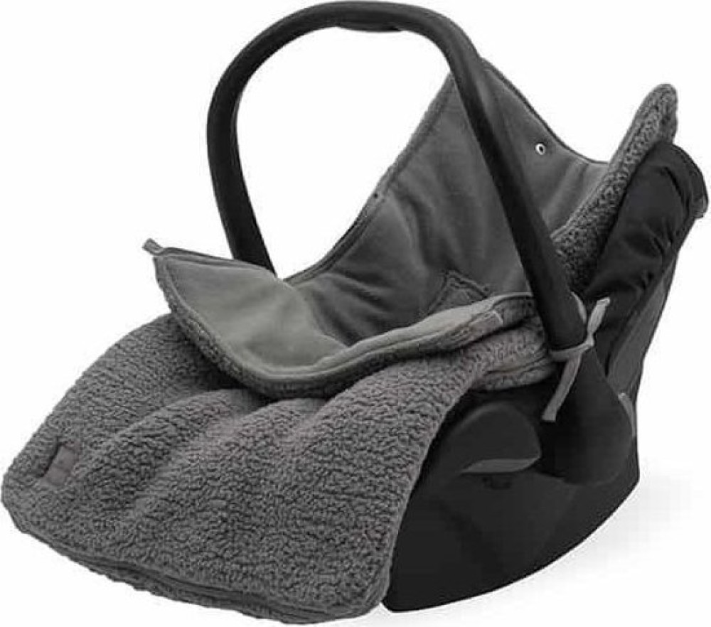 Jollein outlet Voetenzak voor Autostoel \u0026 Kinderwagen - Teddy - - Babyoutlet