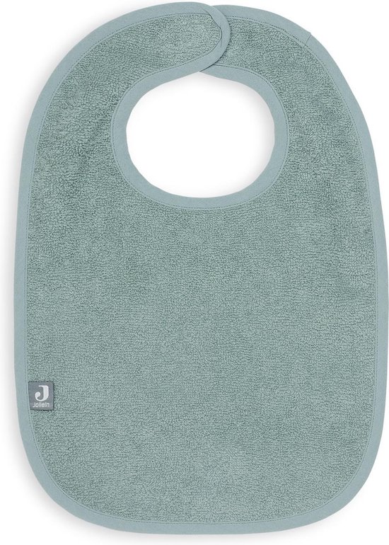Slabbetje Badstof - Ash Green