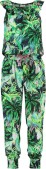 Vingino Presila Jumpsuit - Meisjes - groen/roze - Maat 1