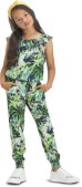 Vingino Presila Jumpsuit - Meisjes - groen/roze - Maat 1
