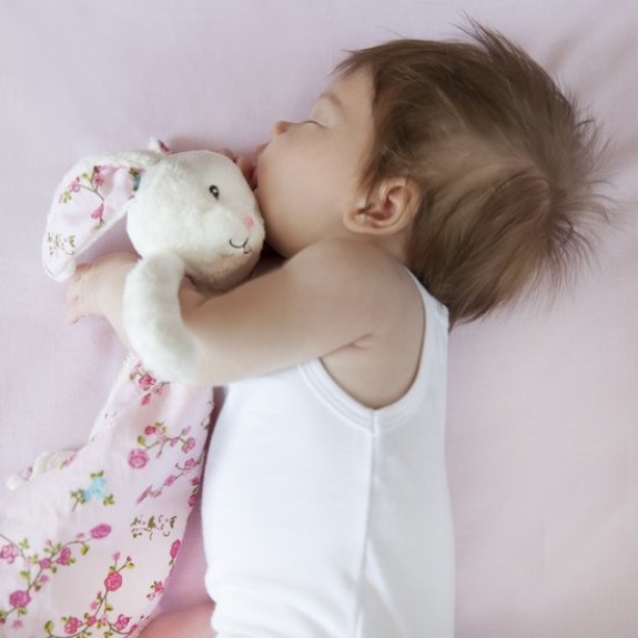  Little Dutch knuffeldoekje konijn Pink Blossom