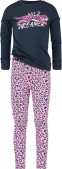 Vingino Wanneke Neon Pink - Pyjama - Maat 116/128 