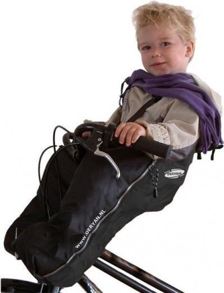 Deryan Bike-a-way Jepp/Mini Fietsstoeltje voor - fiets R