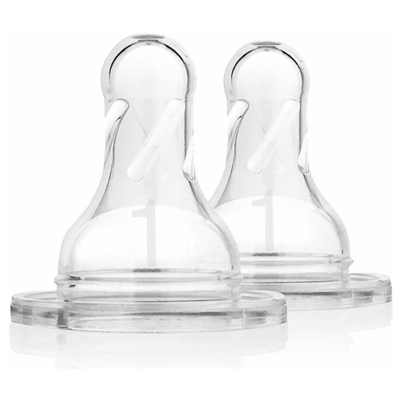 Dr. Brown's Flesspeen - fase 1 - standaard - 2 stuks