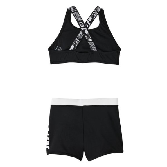 Nike Swim CROSSBACK SPORT Bikini - Zwart - Meisjes - Maa