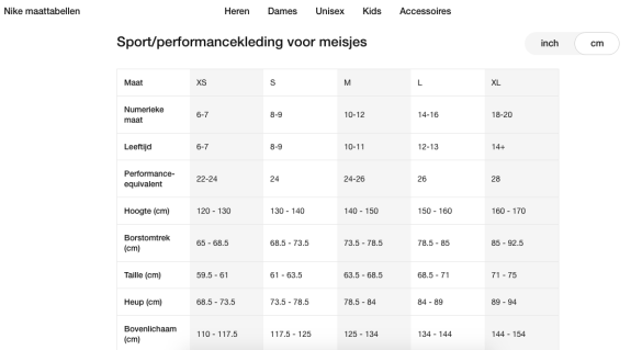 Nike Swim CROSSBACK SPORT Bikini - Meisjes Maat L