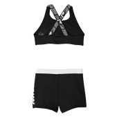 Nike Swim CROSSBACK SPORT Bikini - Zwart - Meisjes - Maa