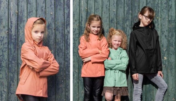 Ralka Regenjas Junior - Sprinkle - Roze - Maat 128